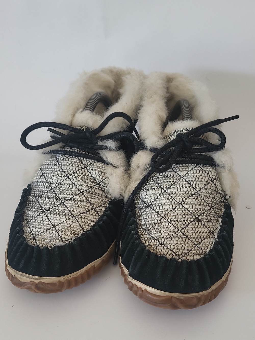 Sorel x Anthropologie Out 'N About Moccasin Slipper size 8.5 - Picture 3 of 8